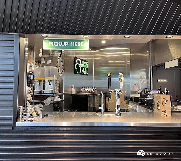 shake shack取餐处