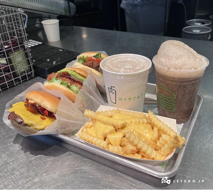 shake shack取餐处