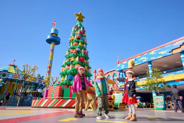 會發光的地板、園內實境解謎：名古屋樂高樂園2025聖誕活動超好玩！