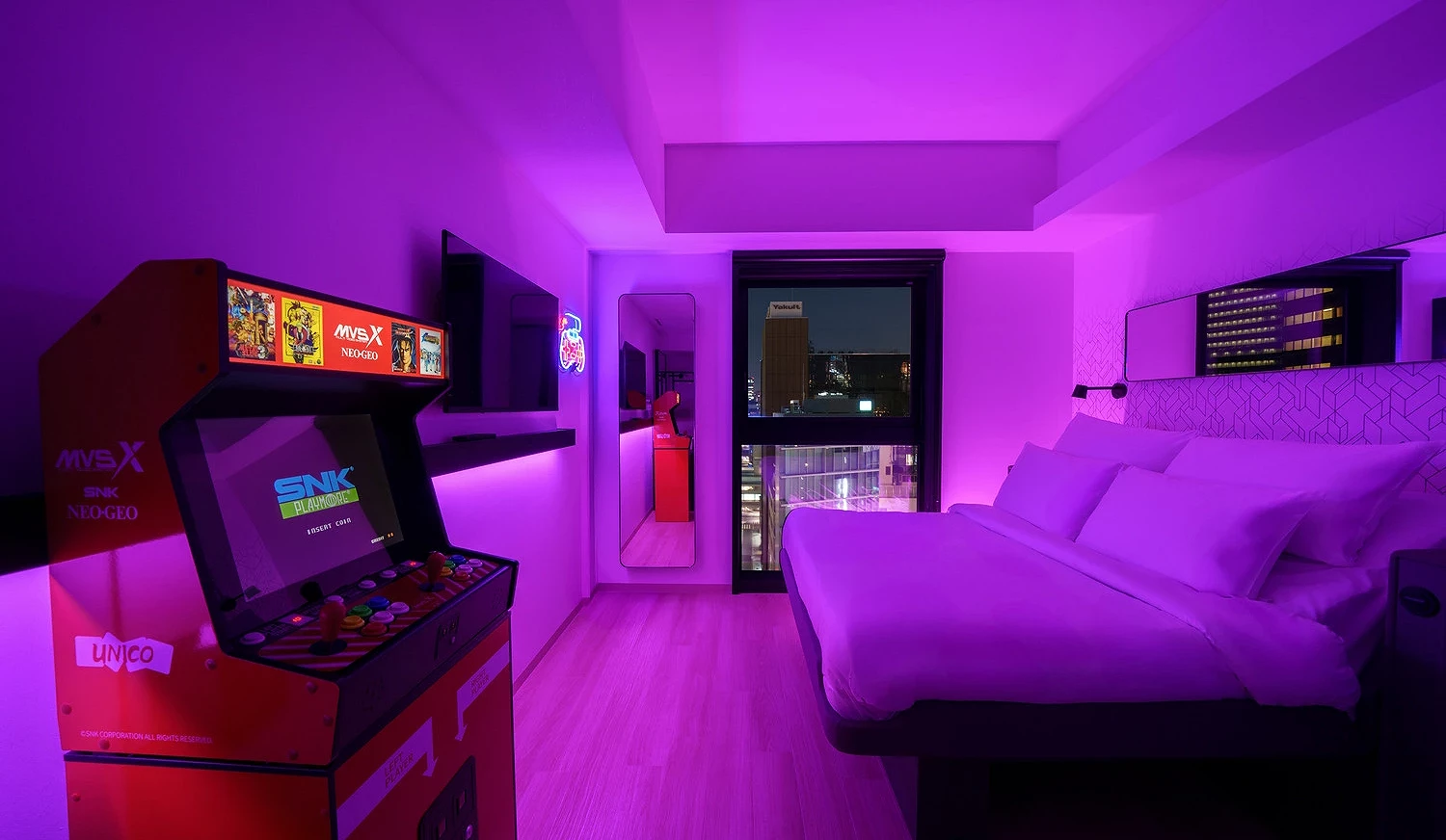 YOTEL Tokyo Ginza 遊戲主題房