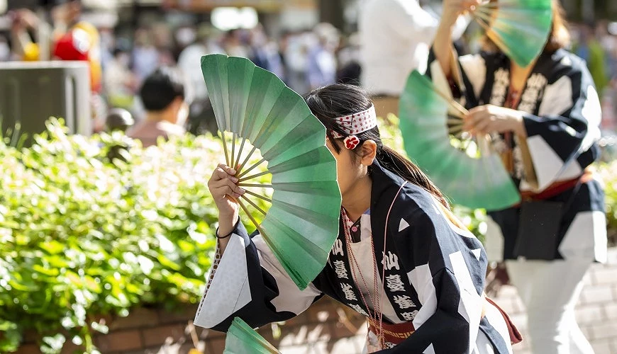 仙台传统舞蹈「雀之舞」