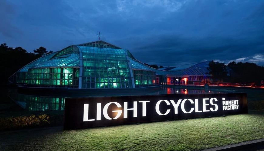 燈光藝術展「Light Cycles Kyoto」