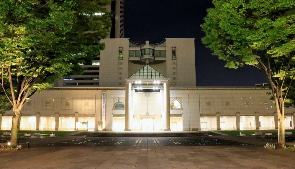 橫濱美術館夜景
