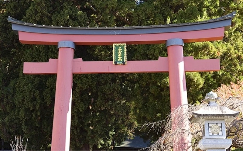河口淺間神社鳥居