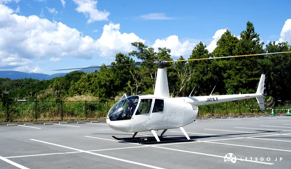 御殿場 PREMIUM OUTLETS 內可體驗的觀光直升機