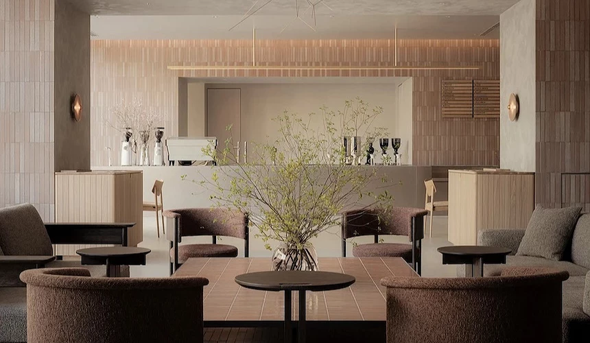 藍瓶咖啡名古屋榮店內裝