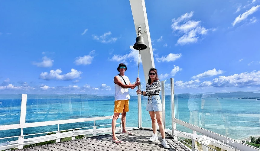 象徵戀之島的「幸福鐘」是情侶必拍照打卡聖地
