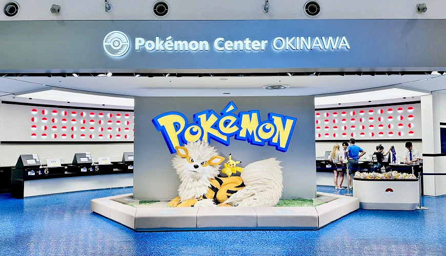 「Pokémon Center Okinawa 沖繩寶可夢中心」攻略：沖繩主題周邊商品、風速狗與皮卡丘徽章、打卡＋退稅指南
