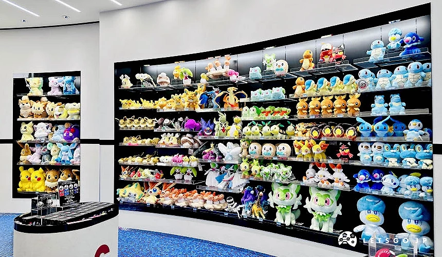 經典寶可夢玩偶區<br>攝影:Angie