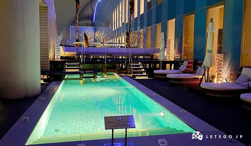 內含露天風呂、SPA、蒸汽浴、岩盤浴、餐廳、以及休憩空間