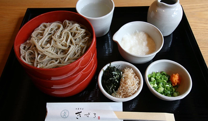 山藥泥割子蕎麥麵