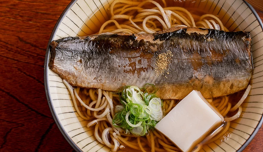 鯡魚蕎麥麵