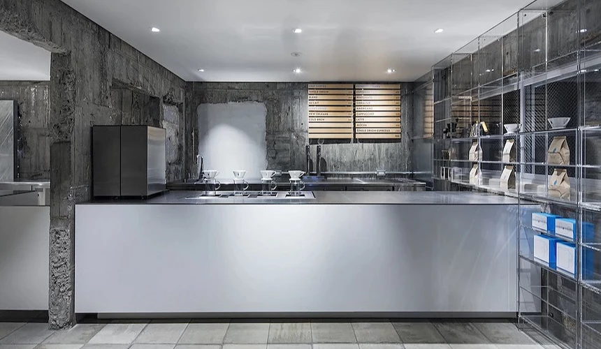 藍瓶咖啡三軒茶屋店內裝