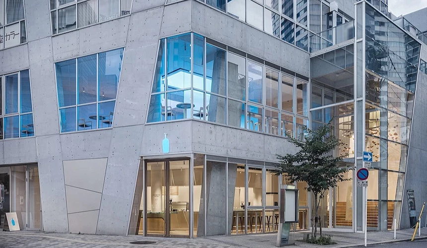 藍瓶咖啡梅田茶屋町店外觀