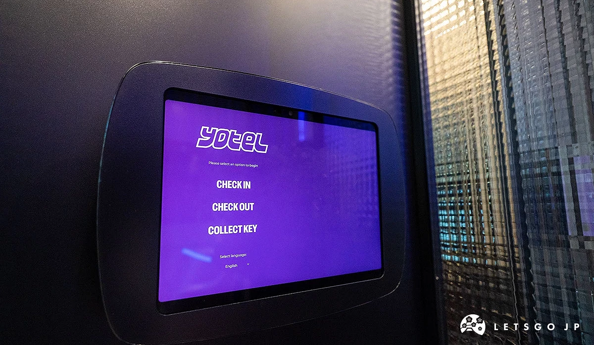 YOTEL Tokyo Ginza 自助報到機