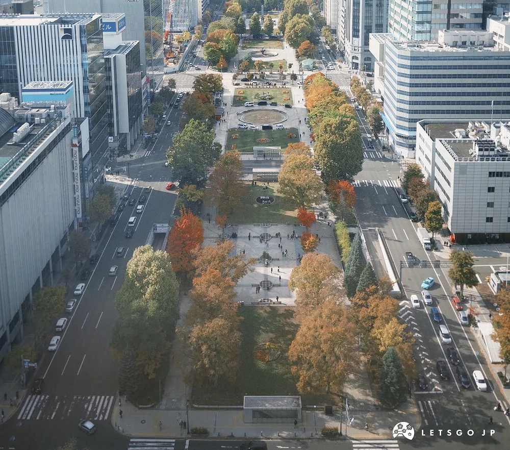 电视塔俯瞰大通公园