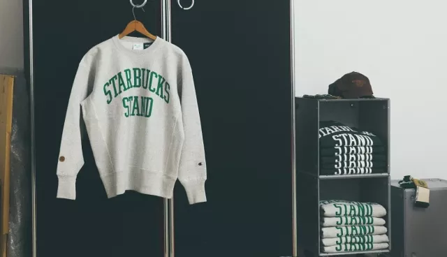 最潮三方聯名！日本星巴克ＸBEAMSＸChampion 刷毛大學T限定開賣