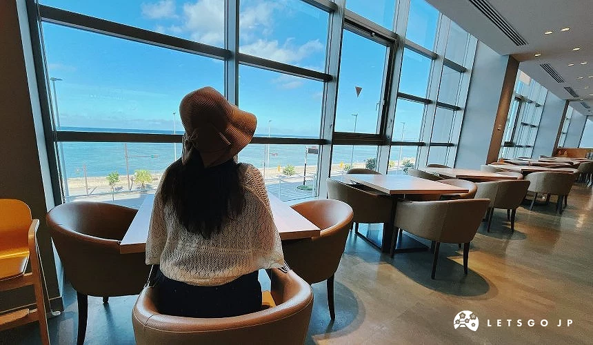 面對西海岸的無敵海景景色,讓人放鬆又療癒