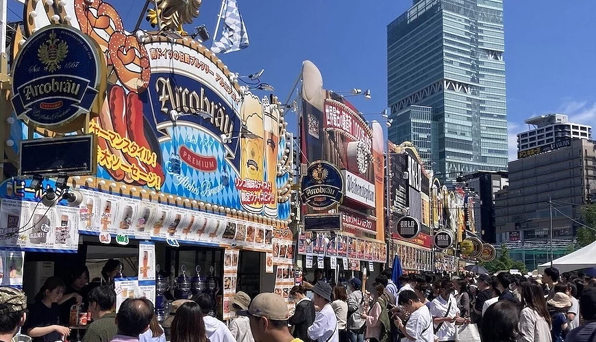 黃金週的關西擠滿遊客