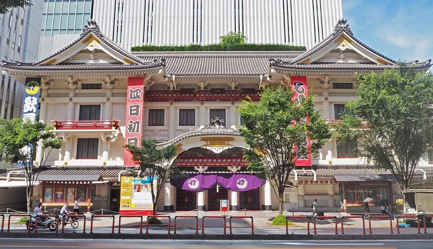 歌舞伎座外观正面