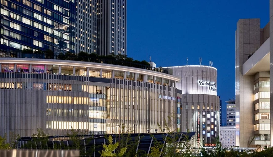 梅田的高楼大厦景观