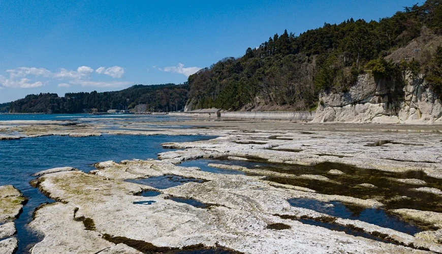 能登半島的特殊海岸地貌