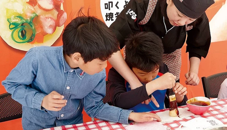 全日本唯一的「章魚燒模型製作體驗」