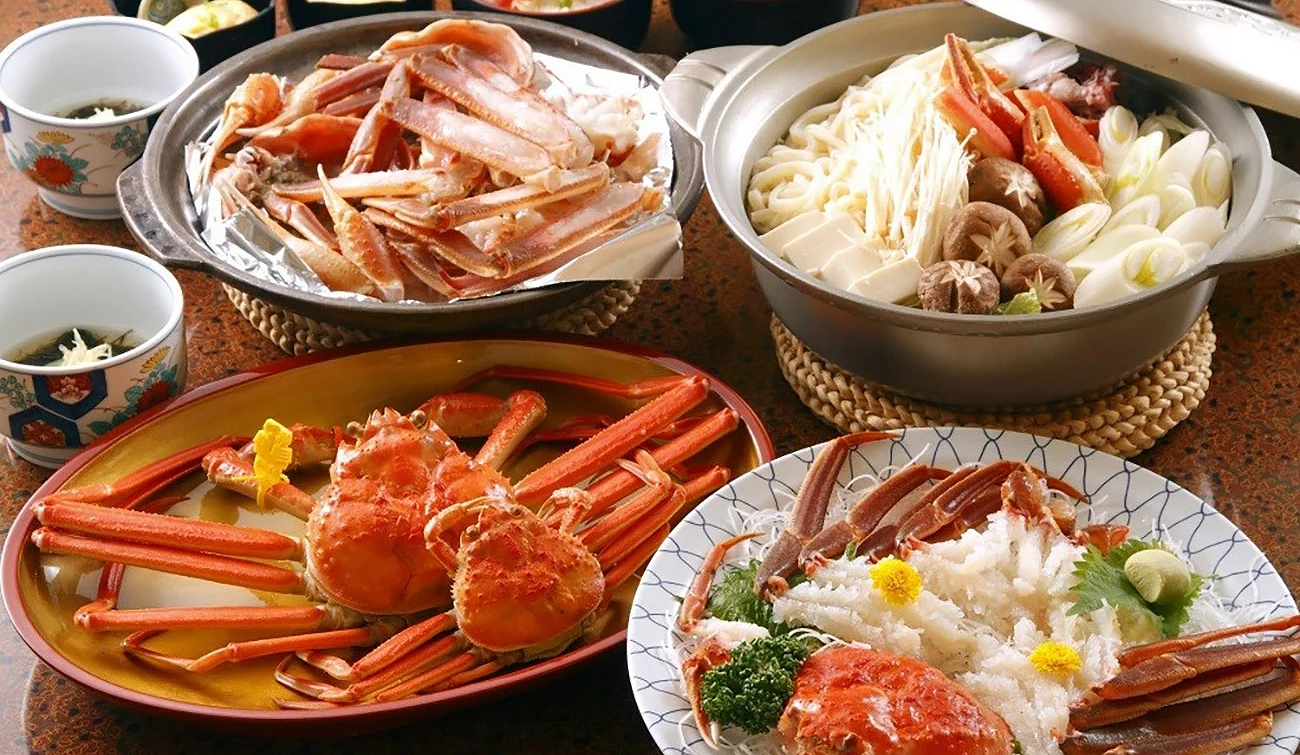 越前蟹的海鲜飨宴