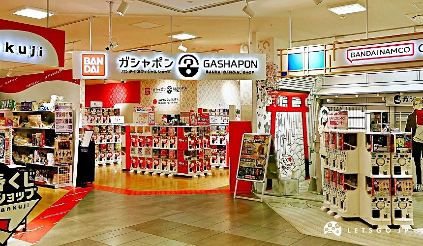 GASHAPON 百貨公司 永旺夢樂城京都店