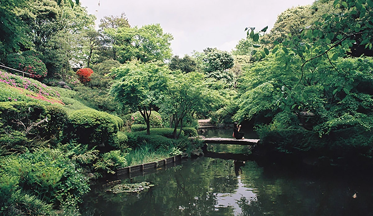 池田山公園的日本庭園