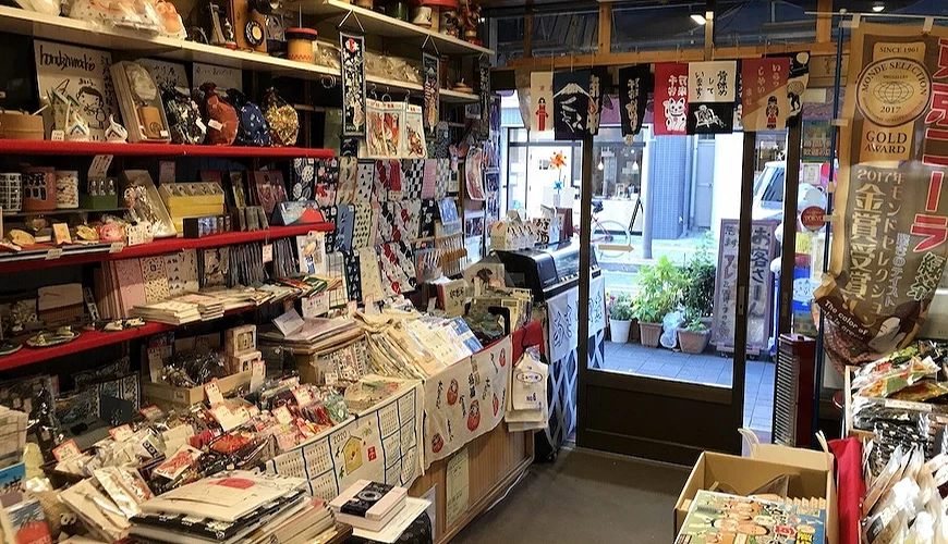 江戸伴手礼屋TAKAHASHI店内
