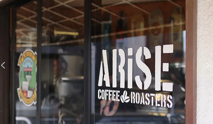 ARiSE Coffee Roaster 玻璃窗