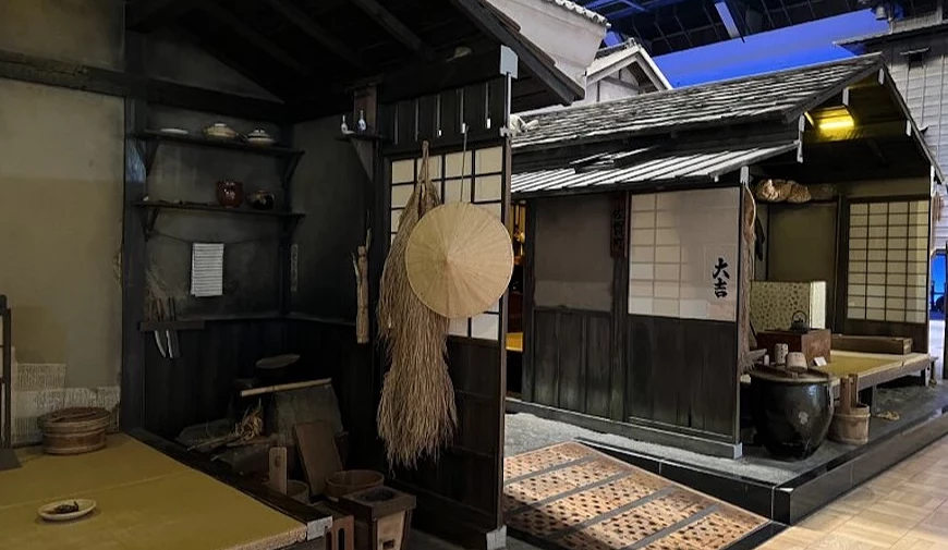 深川江户资料馆内以实景重现江户时代的街景与居民的日常生活