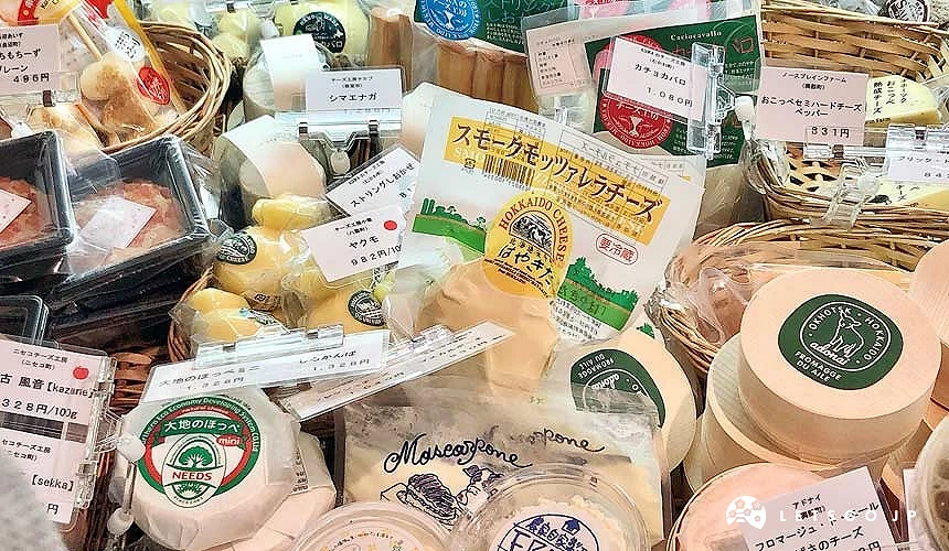 精选北海道名店多达300种的乳酪,起士迷必逛!