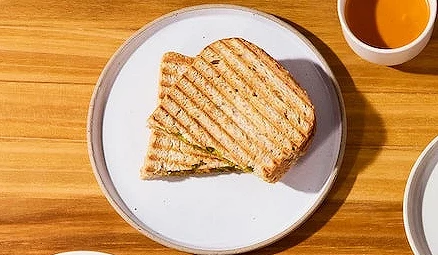 藍瓶咖啡的烤起司三明治