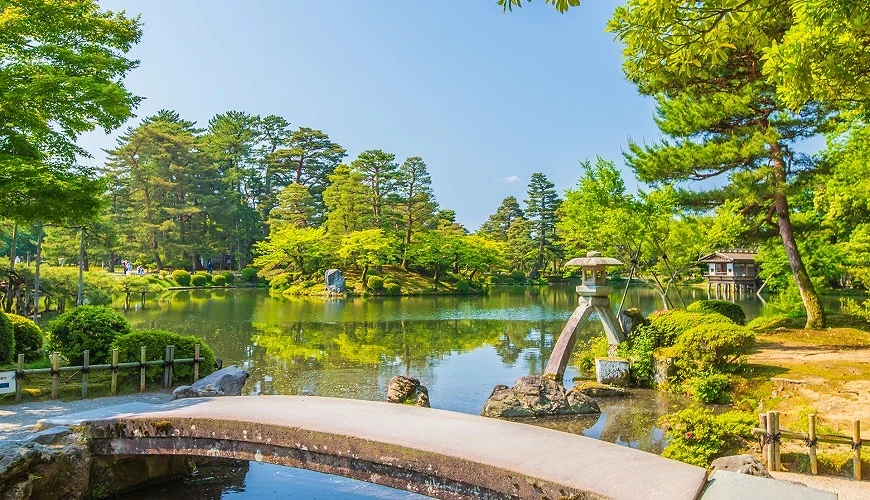 兼六園園內景色