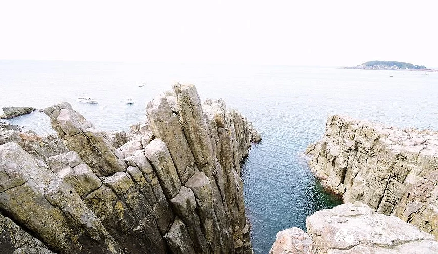 东寻坊的柱状断崖