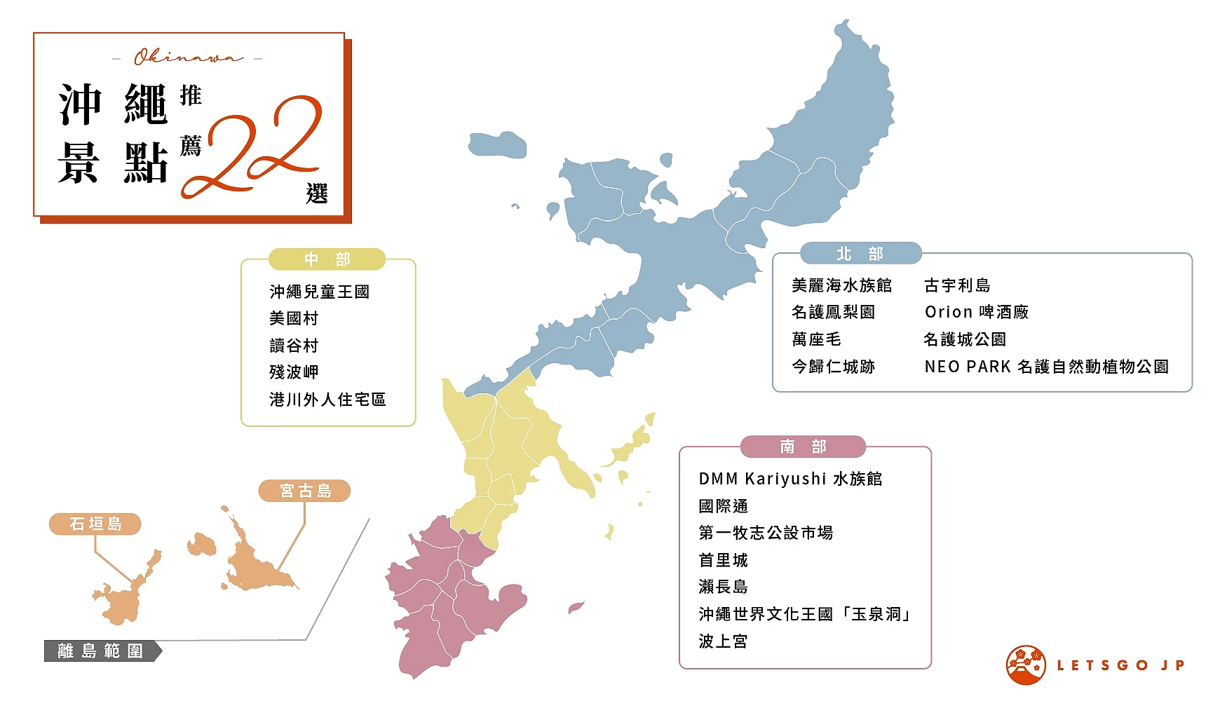 20251208沖繩景點地圖