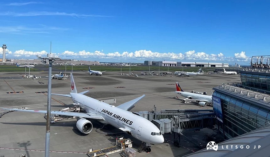 羽田機場第三航廈觀景台視角