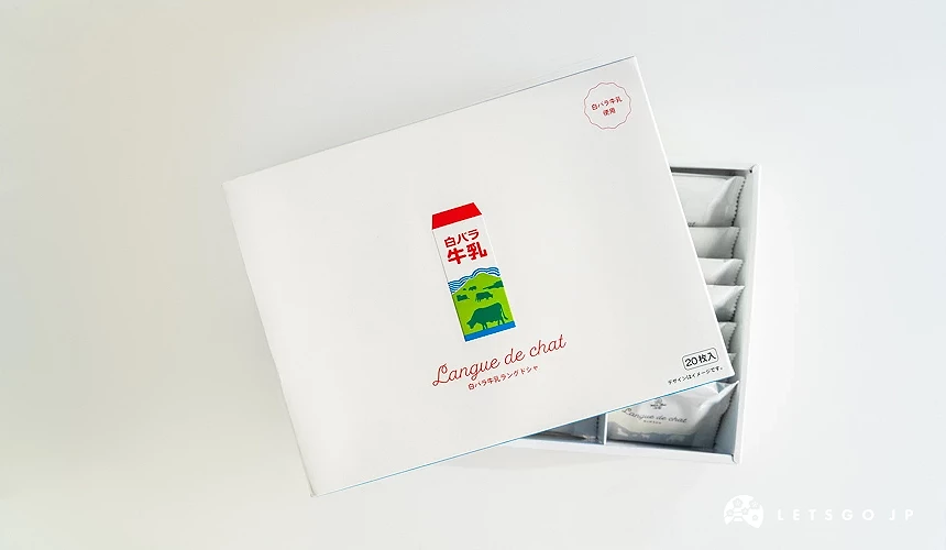 鳥取白玫瑰牛乳奶油蛋糕包裝