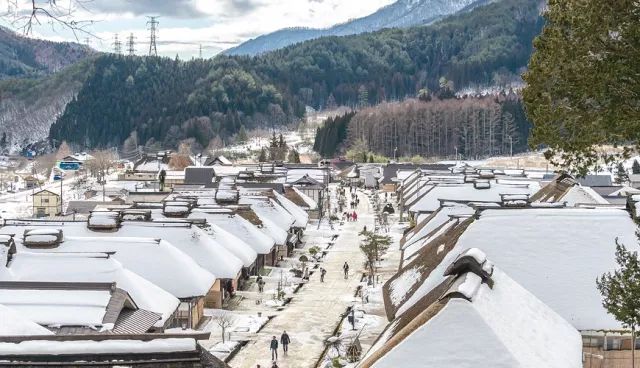 大內宿一日遊攻略：冬天雪景、合掌古街交通與美食住宿