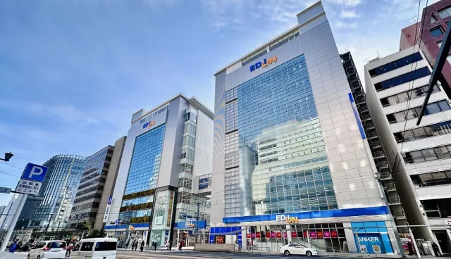 「EDION 愛電王廣島本店」10層高、附優惠券、近景點，廣島市區逛街首選 的縮圖