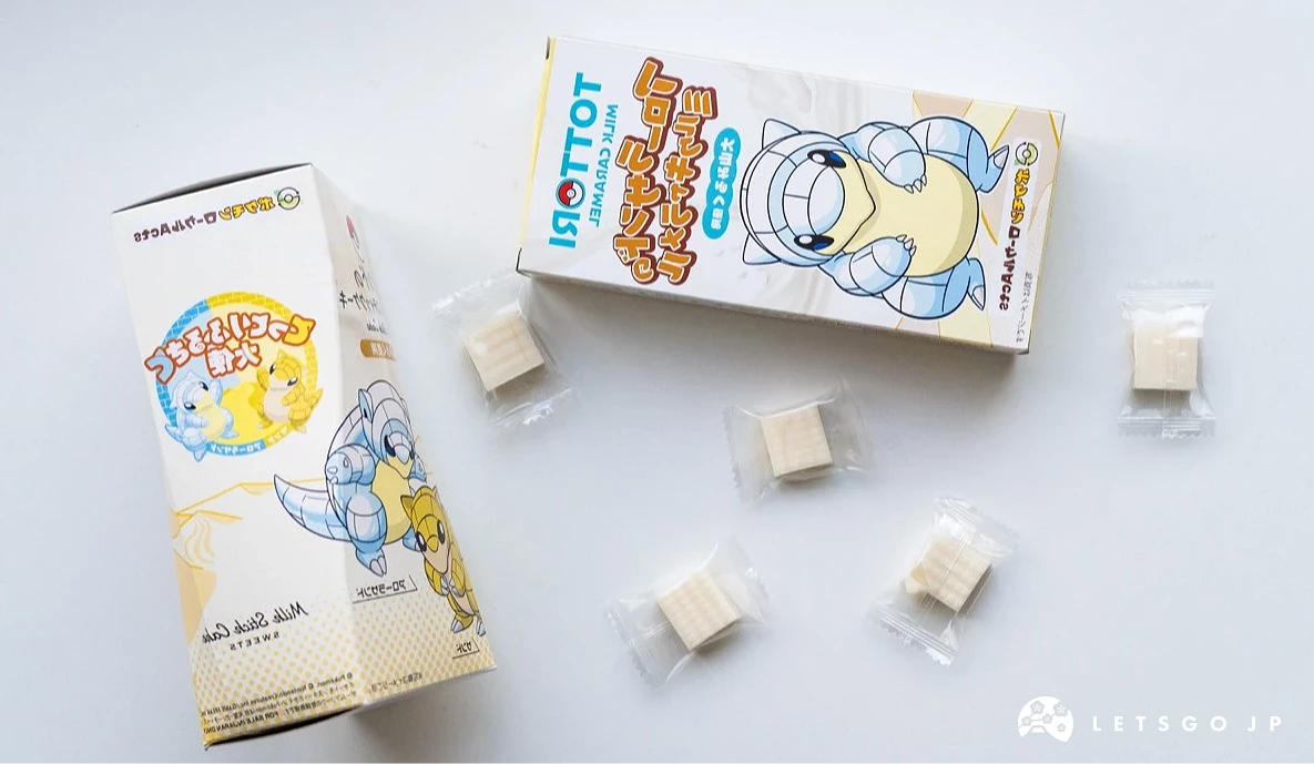 鳥取縣與寶可夢聯名牛奶糖