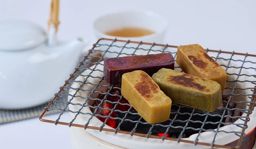 五島傳統點心「地瓜麻糬(かんころ餅)」提供:五島市