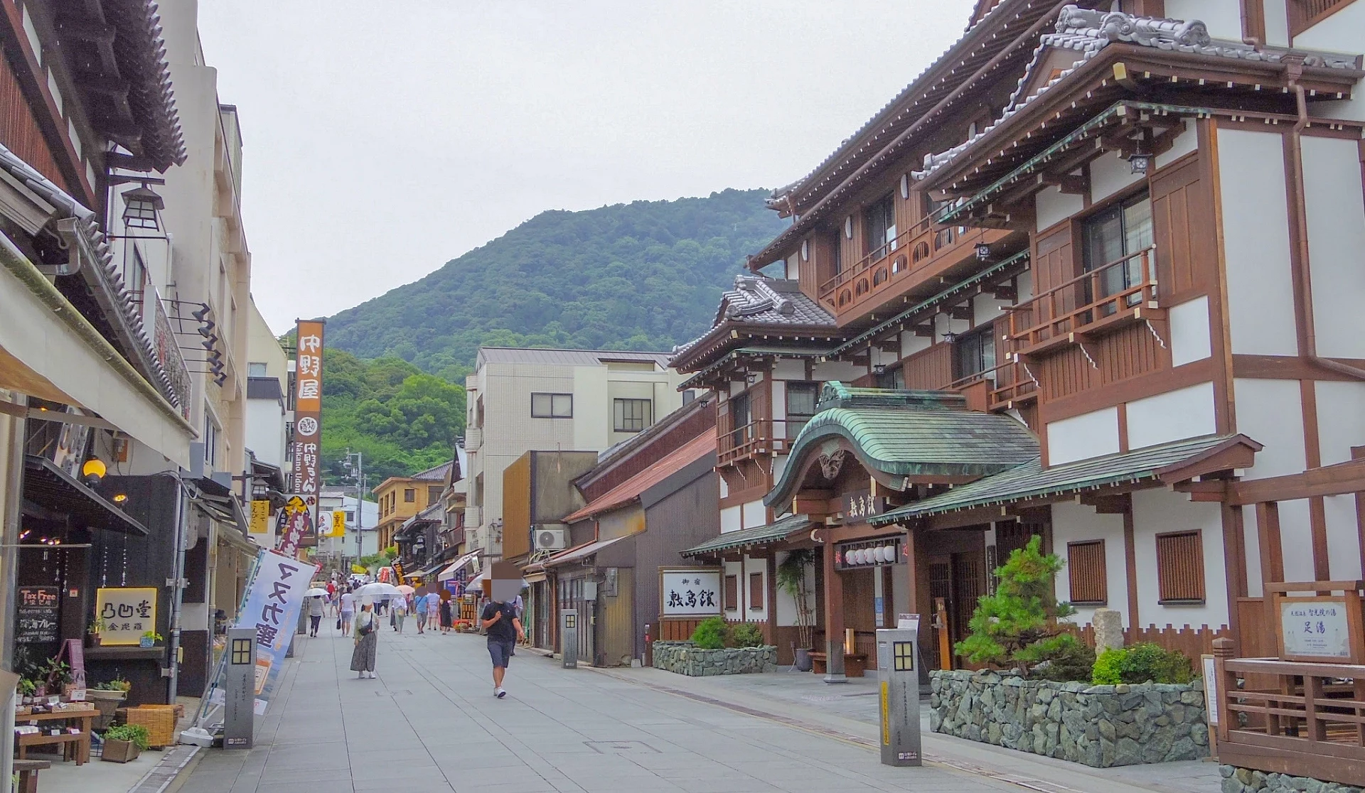 琴平溫泉的金刀比羅宮參道