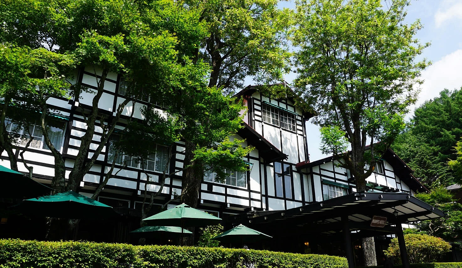 有许多西洋建筑风格的「轻井泽」