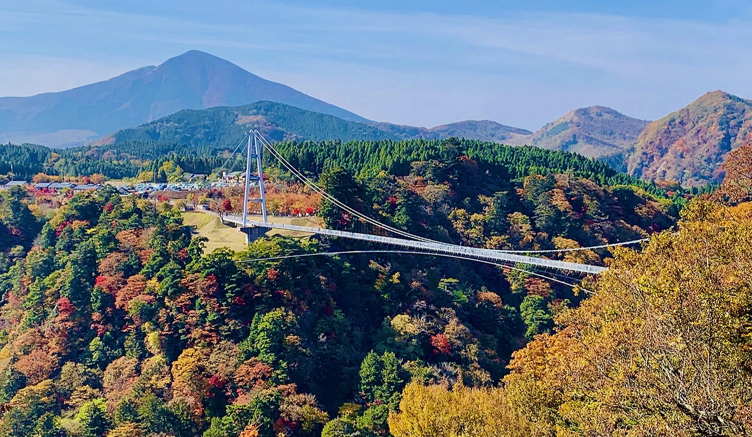 大分县的九重梦大吊桥