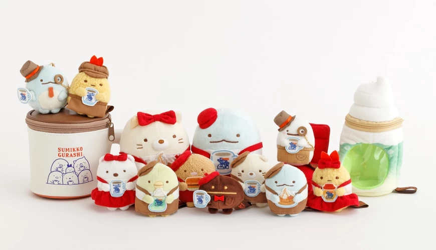 「客美多咖啡 × 角落小伙伴」联名娃娃、娃包必买！1/24日本Loft抢先卖