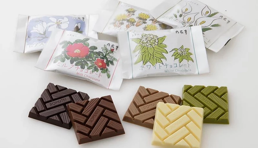 六花亭巧克力片有多种口味