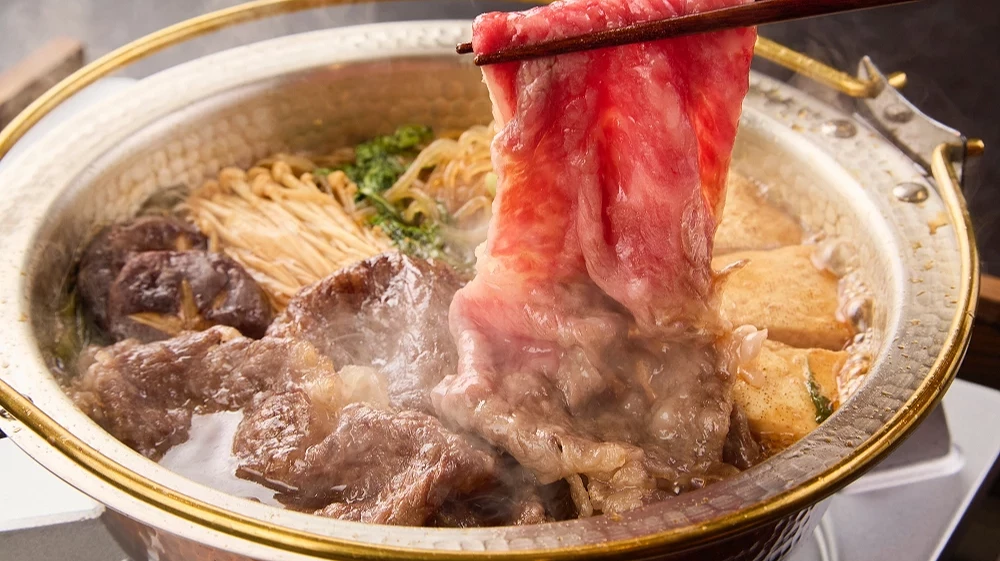 京都五天五的壽喜燒鍋